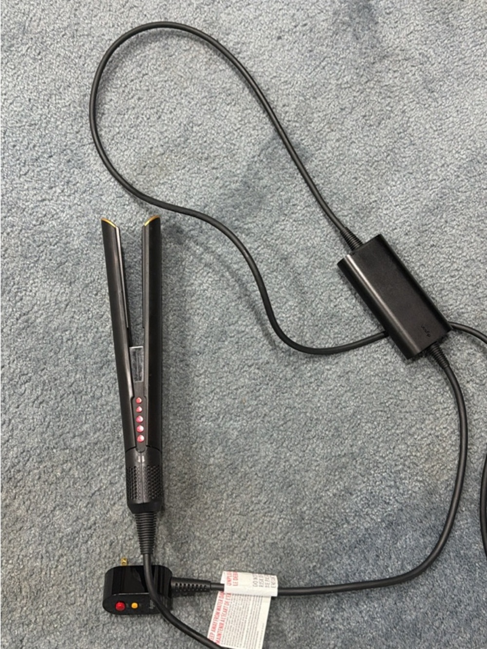 Dyson AirStrait Black & Gold Hair Straightener